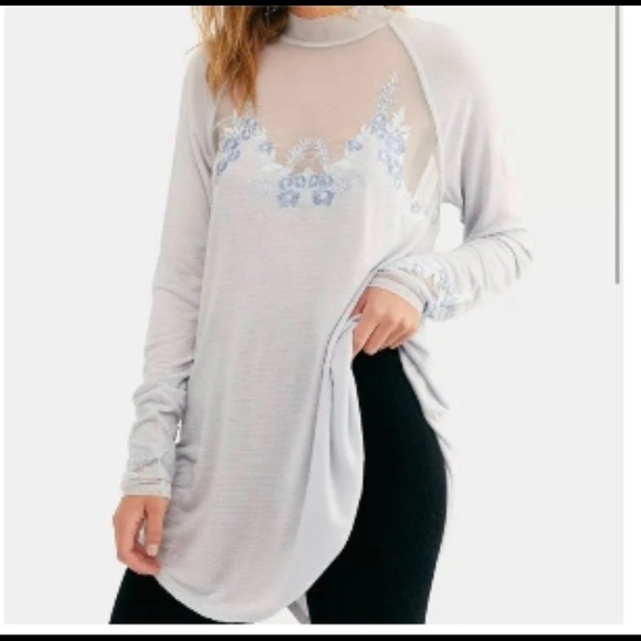 NWT FREE PEOPLE TUNIC TOP - Picture 3 of 6